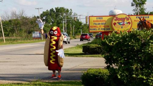 Joeys Red Hots Mascot